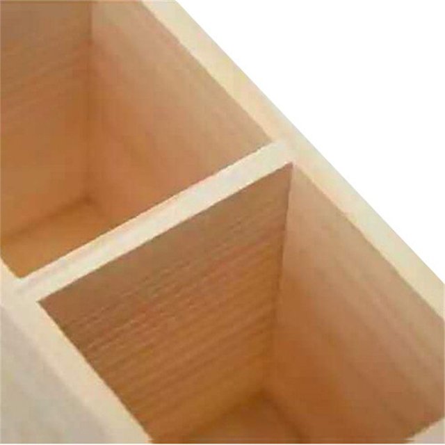 Make up Brush Holder Desktop Office Organizer 1/2 Grid Organizer Desktop Storage Box Pen Holder Stationery Organizer