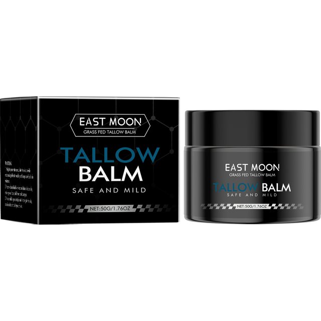 East Moon Men's Firming Face Tallow Cream Lighten Fine Lines Firming Skin Moisturizing Daily Skin Care Brightening Facial Cream