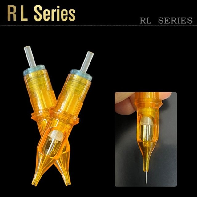 20Pcs Tattoo Cartridge Needle Sterile Disposable Tattoo Needles 1RL 3RL 5RL 7RL 9RL Permanent Makeup Body Art Tattoo Supplies