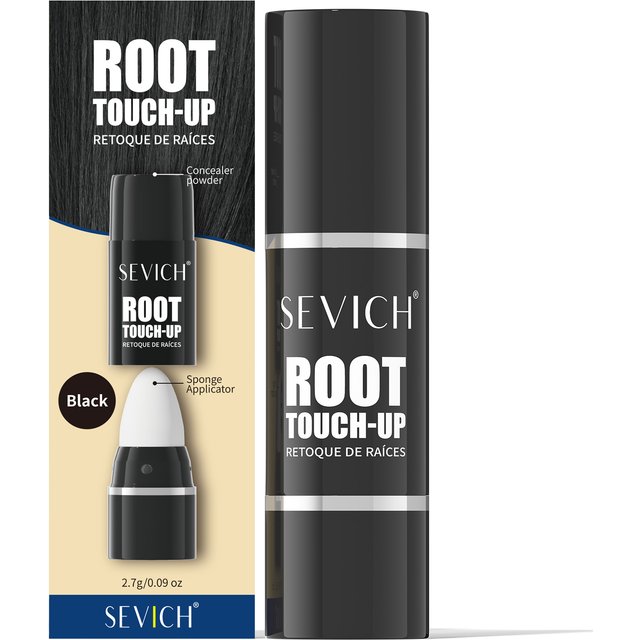 SEVICH Waterproof Hairline & Root Concealer Pen 2.7g Instant Grey Coverage Hair Shadow Powder Hair Shadow Trimming Root Cover Up