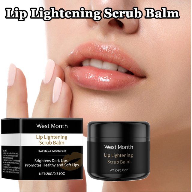 Lip Scrub Exfoliator Hyaluronic Acid Moisturizing Dead Skin Removal Fade Lip Lines Reduce Melanin Nourishing Chapped Lip Care