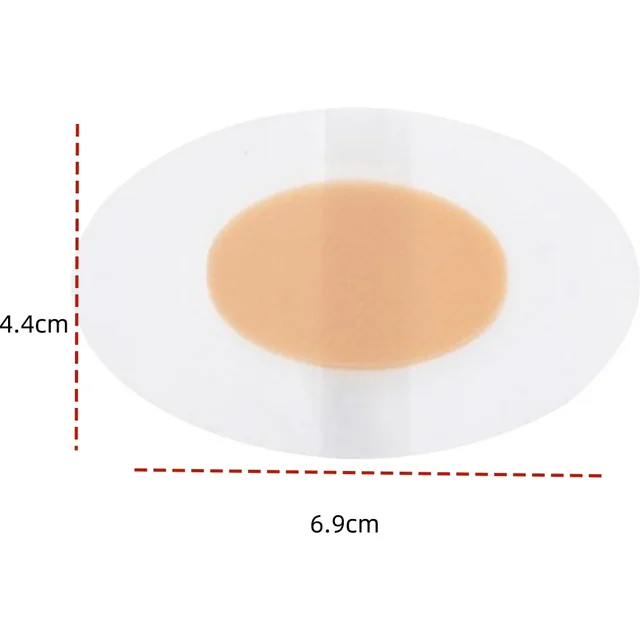 100pcs Gel Grip Heel Protector Adhesive Foot Patches Blister Pads Heel Liner Shoes Stickers Plaster Foot Care Cushion