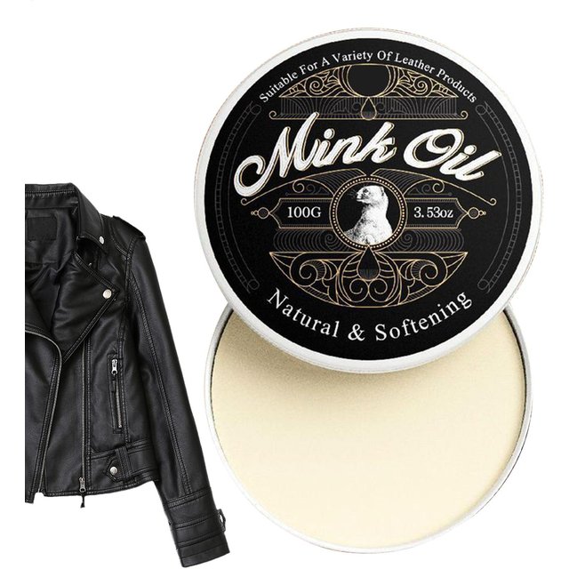100g Mink Oil For Leather Boots Leather Care Cleaner Conditioner Soften And Restore For Boots Shoes Clothing