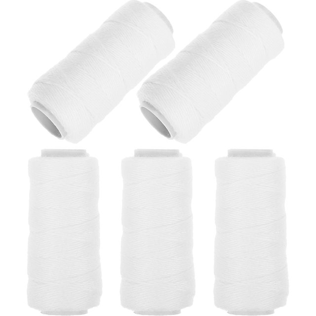 5 Rolls Cotton Threading For Facial Hair Removal Face Epilator Tool Replacement Eyebrow Thread Embroidery Use Thread For Hair