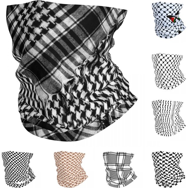 Shemagh Tactical Bandana Neck Gaiter Printed Wrap Scarf Multi-use Face Mask Outdoor Unisex Adult