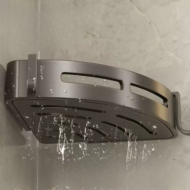 BON 3/2/1 pièces adhésif salle de bain porte-shampooing douche caddie étagères de rangement sans