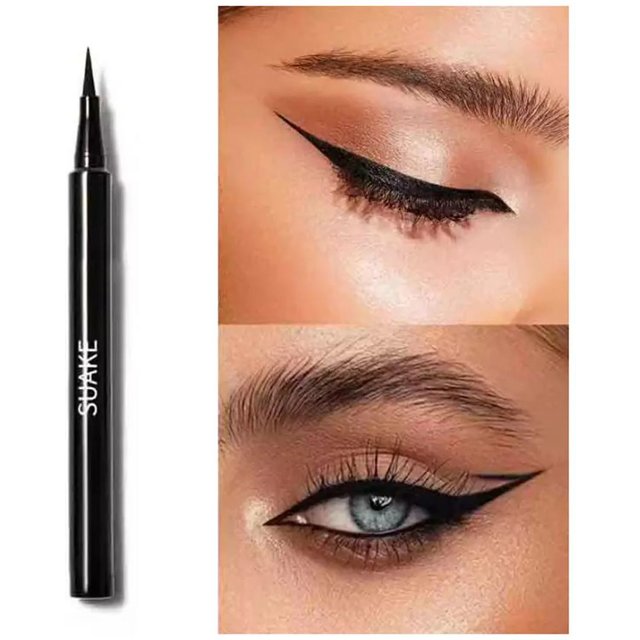 1/3/5/12PCS Black Waterproof Eyeliner Pen Smears Smooth And Fast Drying Liquid Eyeliner Pen For A Long Time Not Easy To Smudge