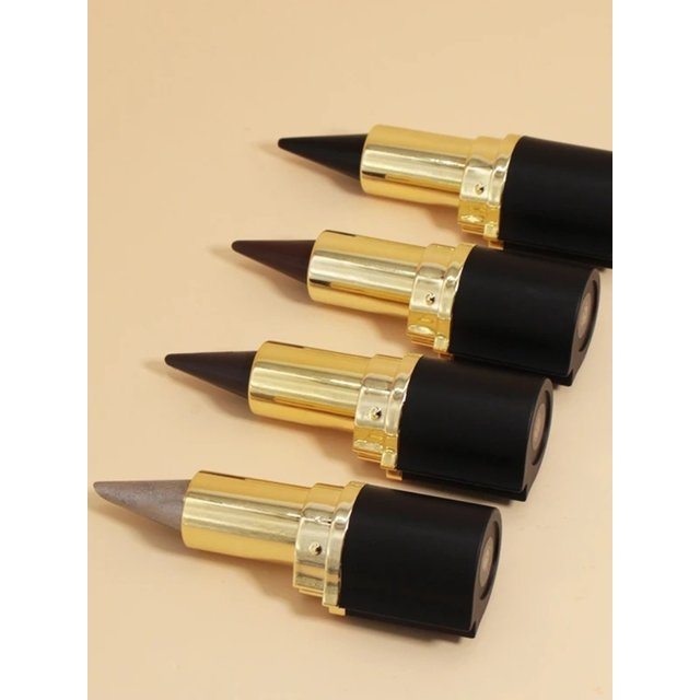 Waterproof Gel Eyeliner Pencil Smooth White Black High Pigment Smudge Proof Eye Liner Stick Multi-use Eye Shadow Makeup Cosmetic