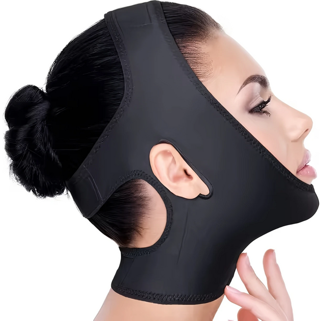V-Line Face Shaper, Facial Slimming Strap, Chin Lift Compression Band, Contouring Sculpting Tool, Comfortable Invisible