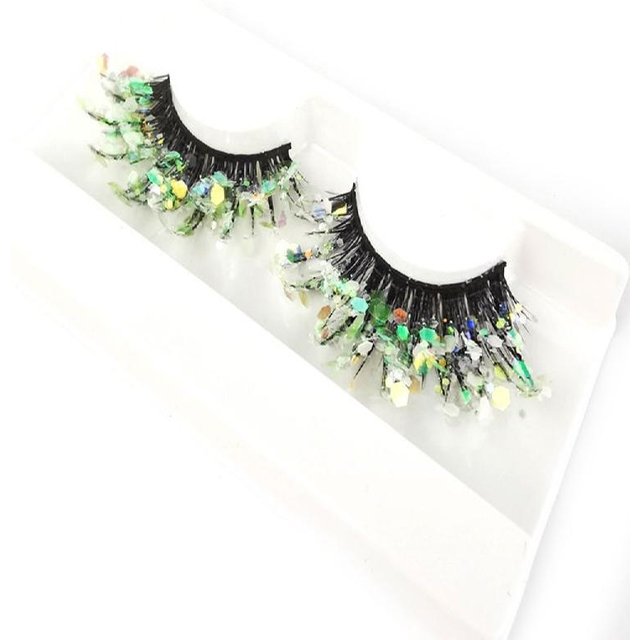 Eye Makeup Eyelashes Messy Long 25mm False Eyelashes Luminous 3D Mink Lashes