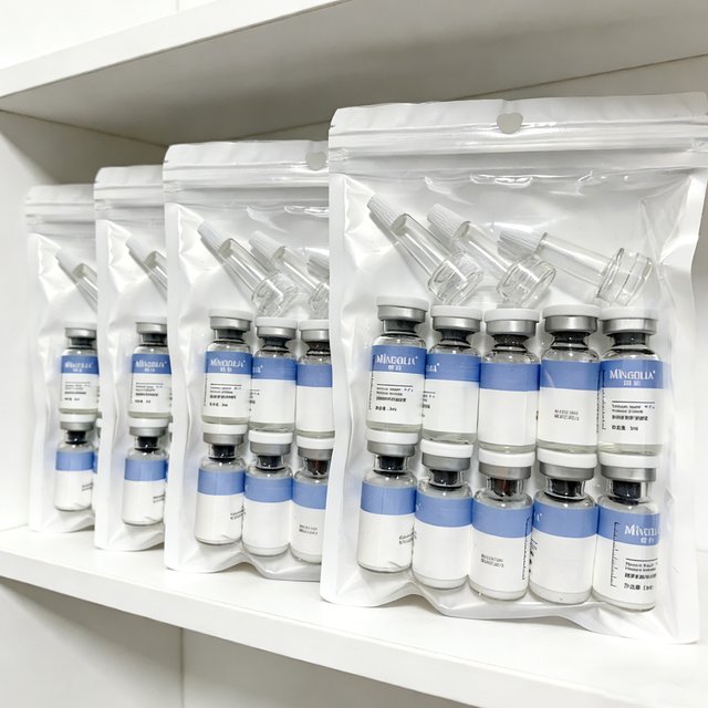 Oligopeptide Freeze-Dried Powder Essence Skin Booster for Facial Repair, Hydration, Rejuvenation & Pore Care