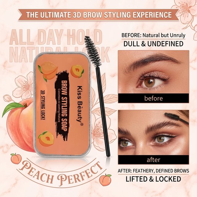 Eyebrow Soap Wax Feathery Eyebrows Gel Eyebrow Styling Makeup Cream Brow Sculpt Lift Longlasting Waterproof Pomade Gel For Brow