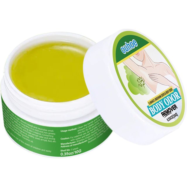 Underarm Body Odor Remover Cream Gentle Natural Plant Extract Long Lasting Fresh Non Greasy Deodorant Foot Daily for men Women