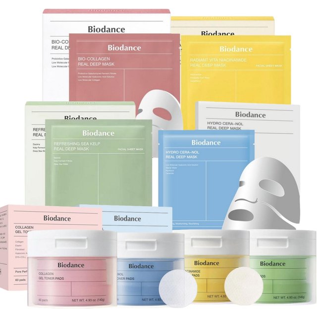 Bio-Collagen Firming Mask Retinol Hydrating Deep Moisturizing Facial Glowing Nourishing Skin Care Repair Barrier Shrink Pores