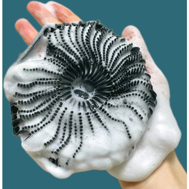 1pc Soft Silicone Exfoliating Brush Cleanser Manual Body Cleansing Scrubber Shower Gentle Massage Bath Brush for men Woman