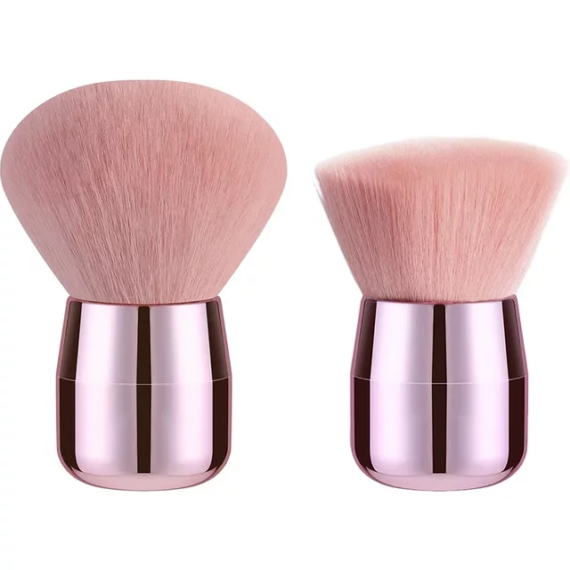 Wholesale 1/2 PCS Loose Powder Blush Brushes Portable MINI Luxury Makeup Brush Travel Cosmetic Make Up Tools for women Girls