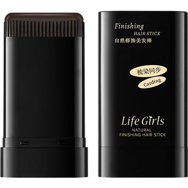 Life Girls' Hairbrush with a Comb Is a Convenient Accessory for Coloring and Covering White Hair, with a Natural Shine, Easy to Carry, and Can Be Used to Dye Hair in One Go, Making It Convenient to