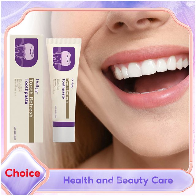 Whitening Toothpaste Teeth Cleaning Coffee Stain Remover Improve Bad Breath Prevent Caries Refresh Mint Flavor Oral Hygiene Care