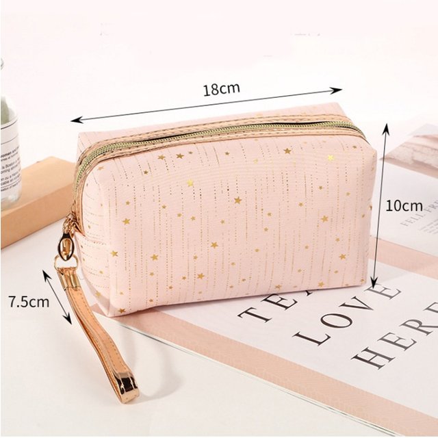 Vintage Michael Jackson Graphic Makeup Bag Fashion Printed Short Travel Portable Cosmetic Storage Bags Cute Girls Birthday Gifts