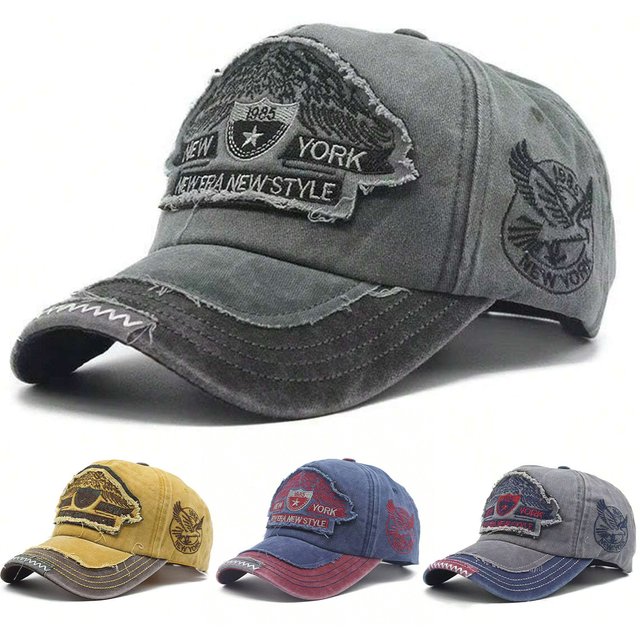 Unisex NEW YORK Embroidery Baseball Caps Spring Autumn Outdoor Adjustable Casual Hats Sunscreen Hat Sports Cap