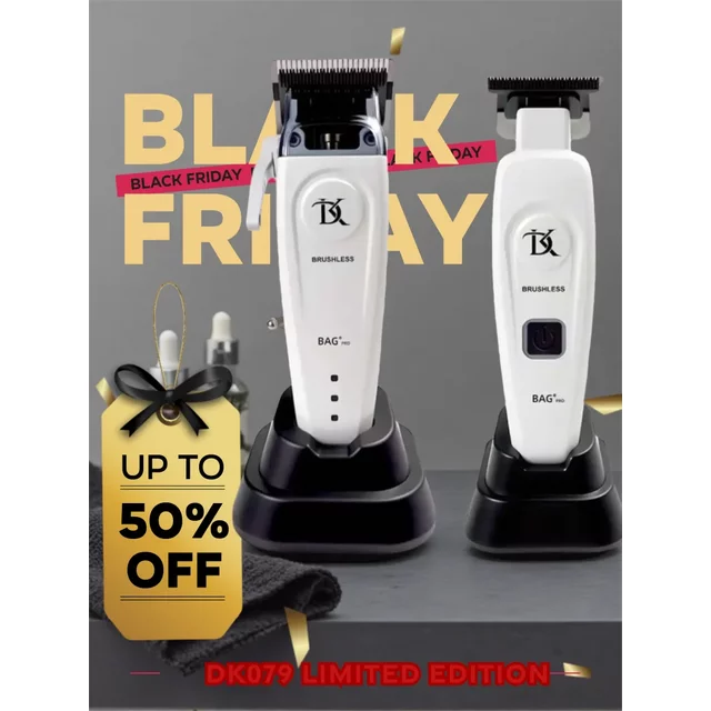 DK 079 Limited Edition Professional Electric Hair Clipper 7500rpm DLC Blade Brushless Motor Hair Trimme FOR Barber Machine