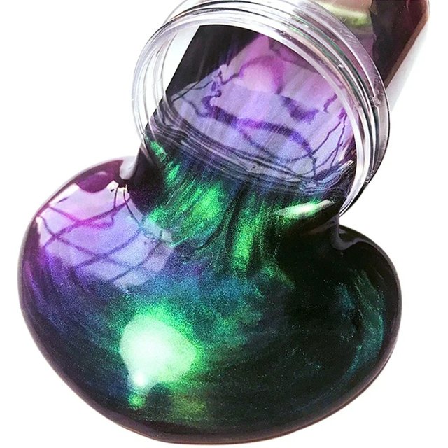 Color Changing Car Chameleon Coating Pigments Paint Powder Car Decoration Pearlescent Pigment Powder Cosmetic Auto Decoration