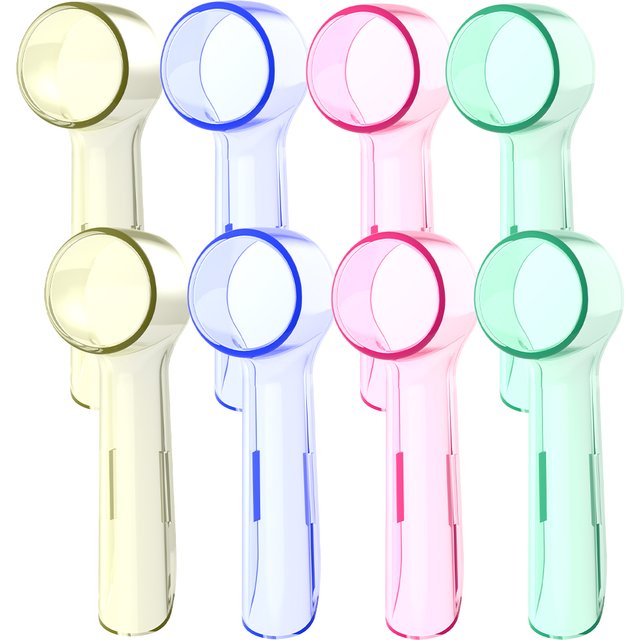 Toothbrush Dustproof Covers Caps Compatible with Braun Oral B Electric Toothbrush Round Replacement Brush Heads Series Protector