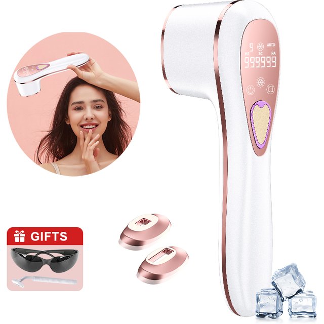 Newest Cold IPL Hair Removal 3 Functions HR/SC/RA Whole body Use Painless Hair Remove Device Bikini Trimmer Facial Hair Removal