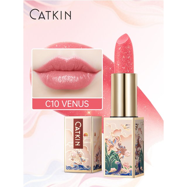 CATKIN Lipstick Colored Lip Balm Moisturizing Long Lasting Anti-Cracking Repair Nourishing Hydrating Lips Skin Care