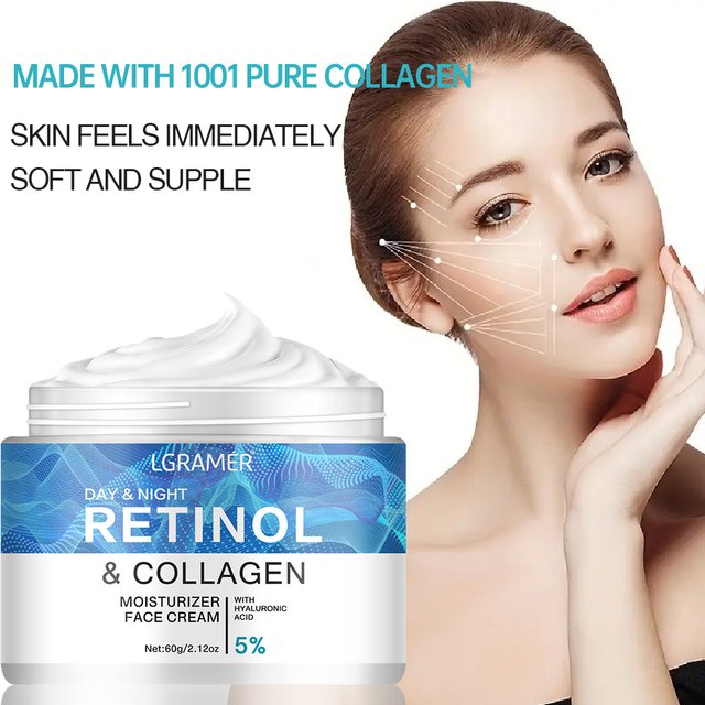 Retinol Firming Face Cream Lifting Neck Anti-aging Remove Wrinkles Night Day Cream Moisturizing Facial Serum Body Skin Care