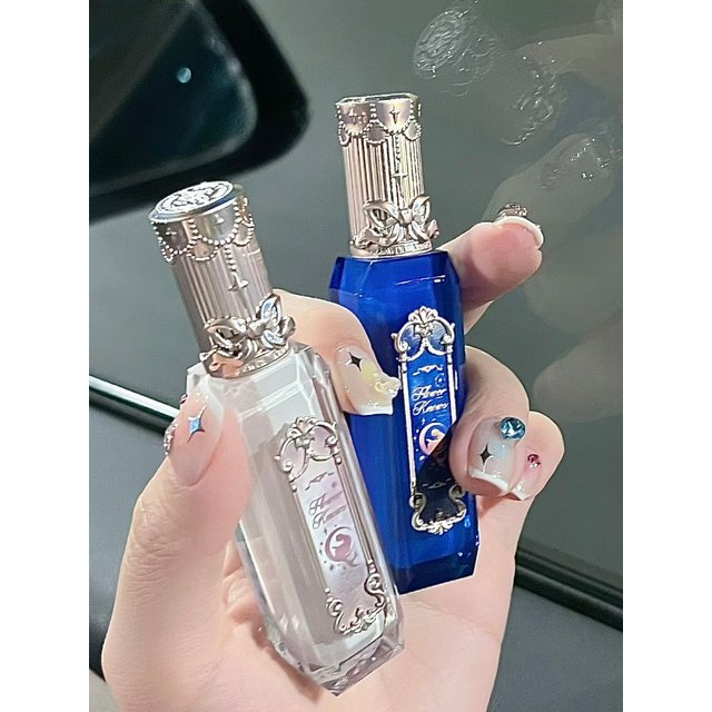 Flower Knows Lipstick Moonlight Mermaid Swan Ballet Solid Lip Gloss Moisturizing Mirror Water Light