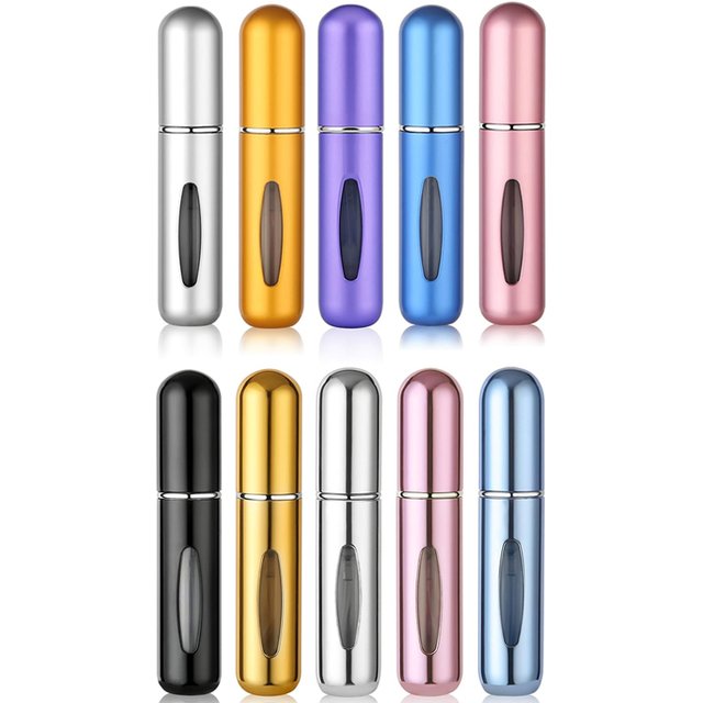 1/5/10 pièces 5ml atomiseur de parfum Portable Mini bouteille de parfum échantillon vaporisateur distributeur cosmétique conteneur de voyage