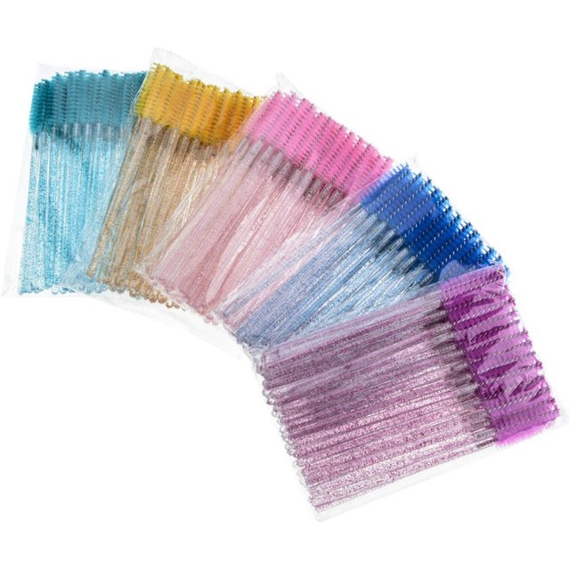 Wholesale 50/1000/2000pcs Spoolies Brushes Applicator Makeup Tools Eyelash Brush Mascara Wands Wholesale Eyebrow Lash Cleaning