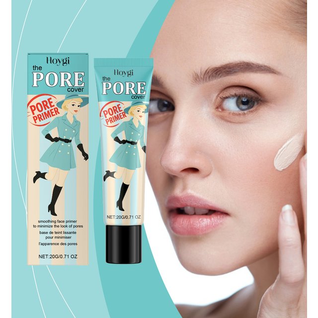 Pore Cover Primer Minimize Pores Oil Control Even Skin Tone Anti Acne Smoothing Waterproof Moisturizing Before Makeup