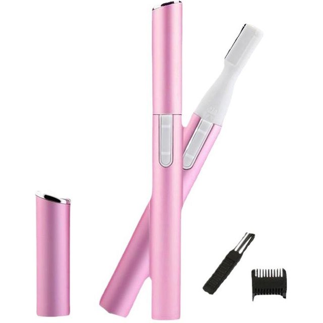 Electric eyebrow trimmer Practical Mini Shaver Facial Hair Remover Skin-Friendly Portable Eyebrow trimmer With Trimming Comb