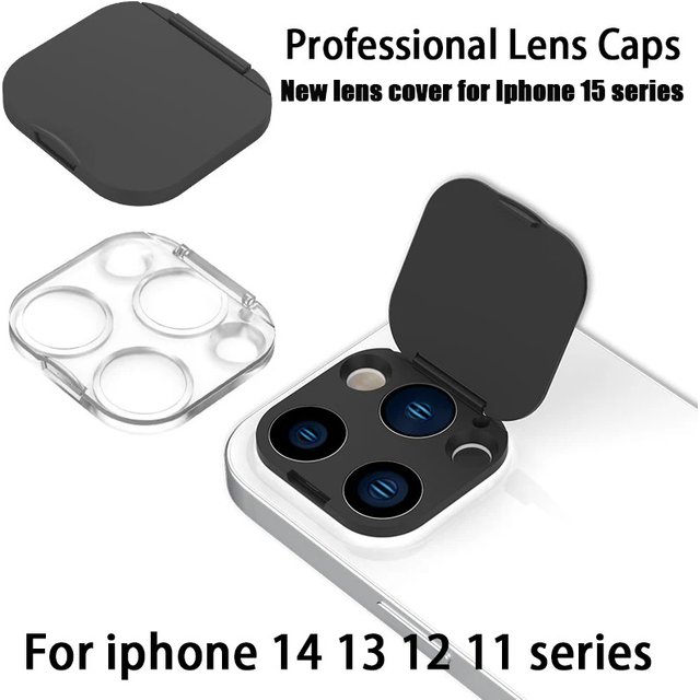 Protecteur d'objectif d'appareil photo pour iPhone 15 14 13 12 Pro Max, housse de protection de la vie privée et de la sécurité, neffecte pas la reconnaissance faciale