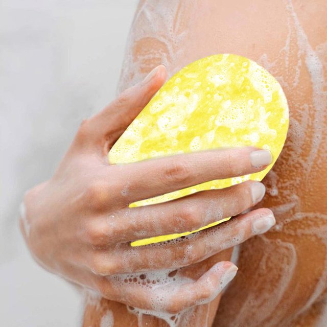 Soft Bath Sponge Body Scrub Bast Wisp Massage Brush Body Washcloth Skin Scrubber Relax Exfoliating Skincare Shower Accessories