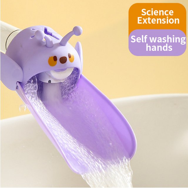 Home Children's Faucet Splash-proof Extender: Bathroom Use, Anti-inferior, Extended Water Dispenser for Baby Hand Washing