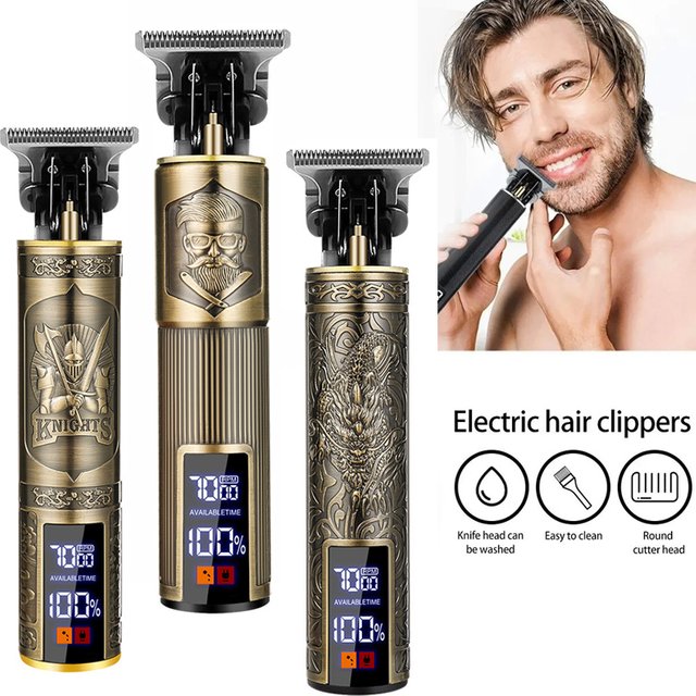 Hair Clipper Fast Charging Cordless Trimmer Low Noise Electric Shaver Precision Cutting Machine for men Home DIY Haircut
