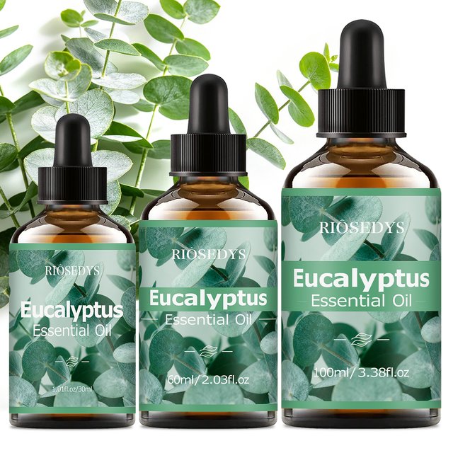 EUCALYPTUS ESSENTIAL OIL is moisturizing and nourishing massage oil suitable for skincare, fragrance, massage, all skin types.