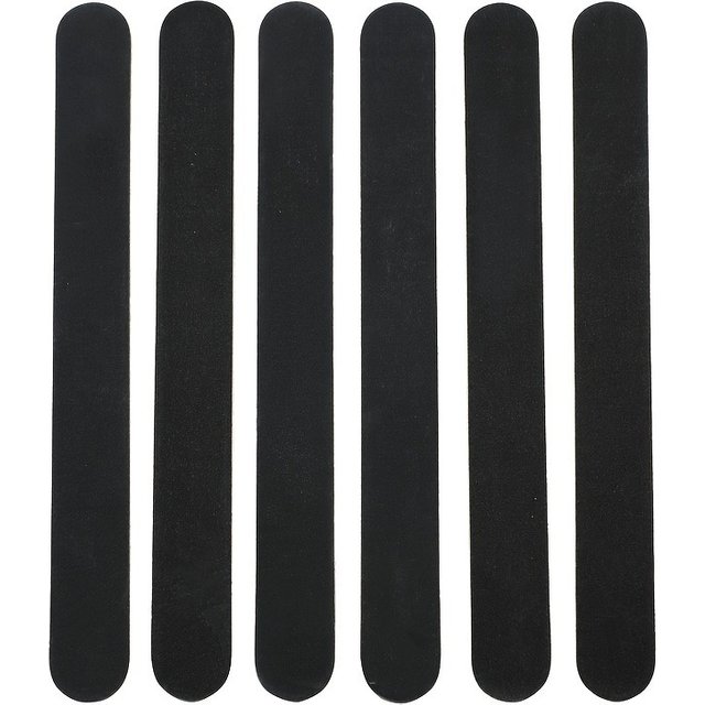 5/10/25pcs Professional Double-sided 100/180 Grit Nail File, Black Nail Care Tool and Home Nail