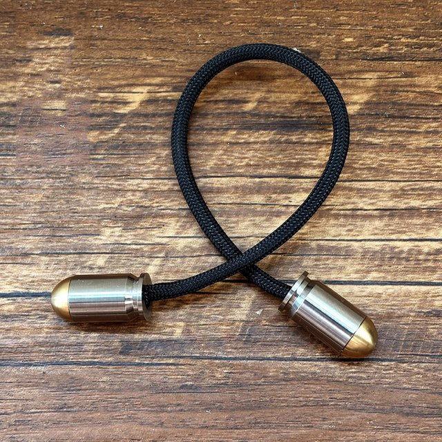 Tête de balle en laiton et alliage de titane EDC Portable pour l'extérieur, outil de jouet créatif pour les doigts Begleri