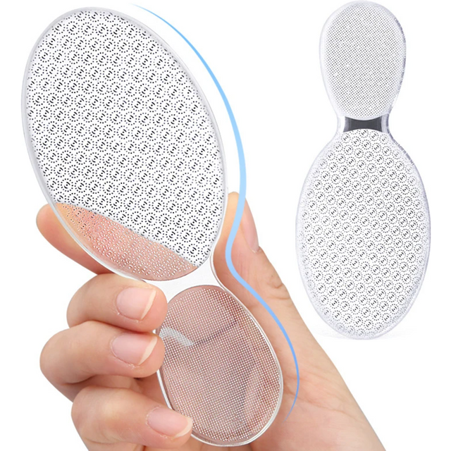 Double-sided Foot Rasp Nano Glass Heel File Hard Dead Skin Callus Remover Exfoliating Pedicure Care Foot File Foot Care Tool