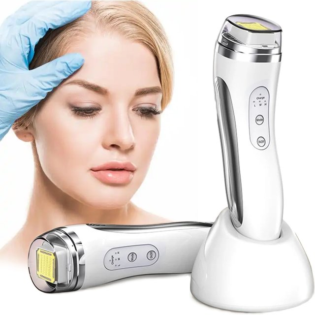 RF Radio Frequency Face Lifting Device Dot Matrix Beauty Massager Home Wrinkle Remover Skin Tightening Facial Massage Machine