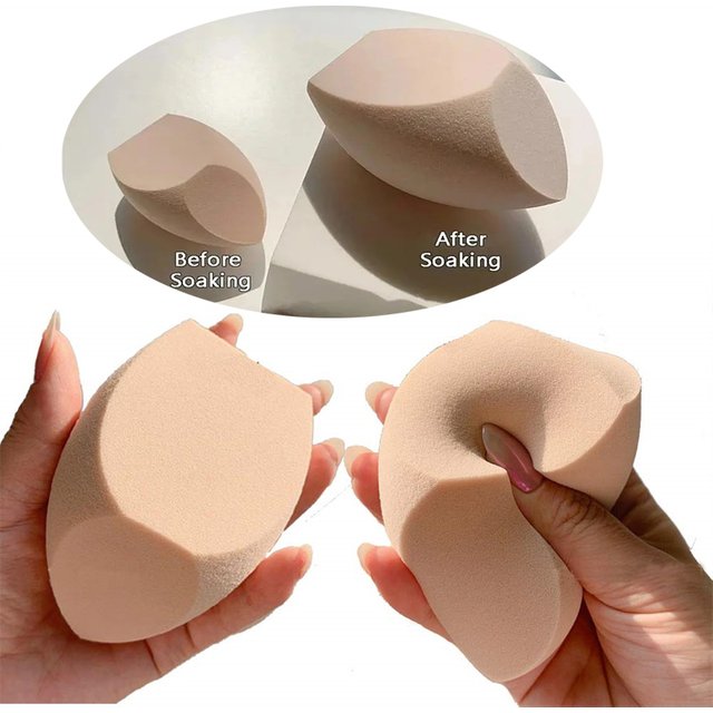 1/2Pcs Extra Large Makeup Sponge Foundation Cosmetic Puff Dual Use Soft Powder Puffs Concealer Beauty Sponge Blender Makeup Puff