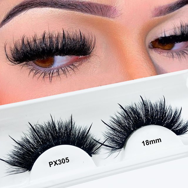New Wet Fluffy Mink Lashes With Spikes Makeup Vendor 16mm 18mm 25mm Volume Long Natural Look Mink Eyelashes Wholesale
