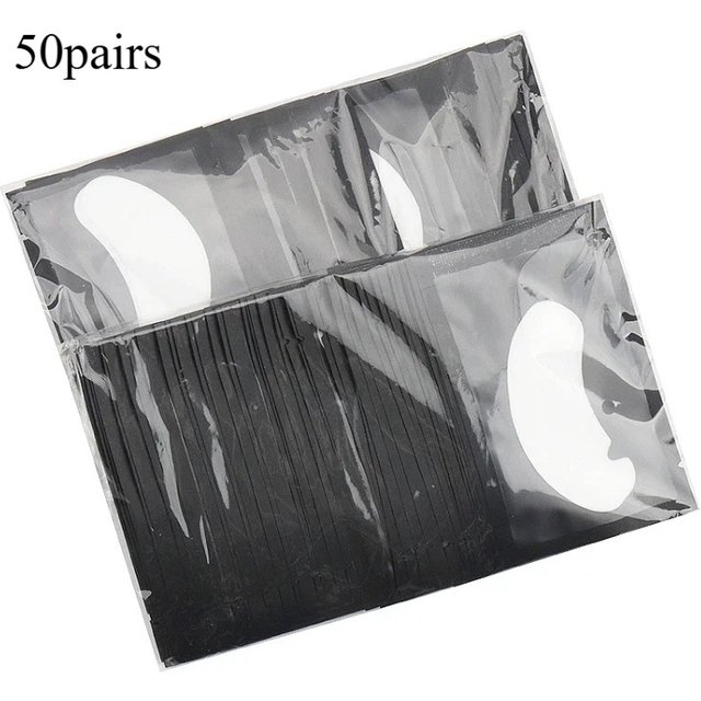 50 Pairs Eye Patches Eyelash Pads Makeup Lashes Patch Extension Under Eye Tip Stickers Pads For Eyelash Extension Supplies