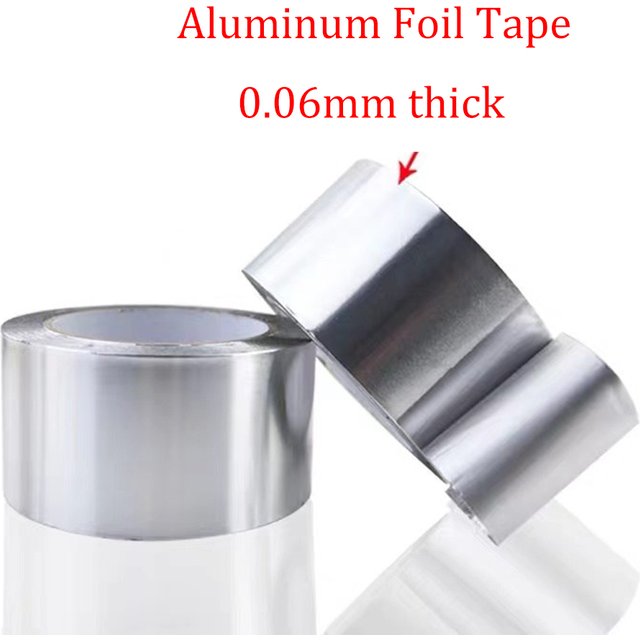 High Temperature Resistant Smoke Exhaust Pipe Sealing Kitchen Cauldron Leak Proof Sunscreen Heat Insulation Aluminum Foil Tape