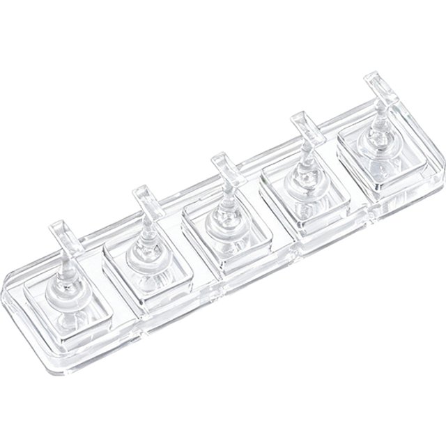 1/5/10 Grid Non-Magnetic Nail Stand Sample Nails Display Nail Polish Holder Nail Tips Reusable