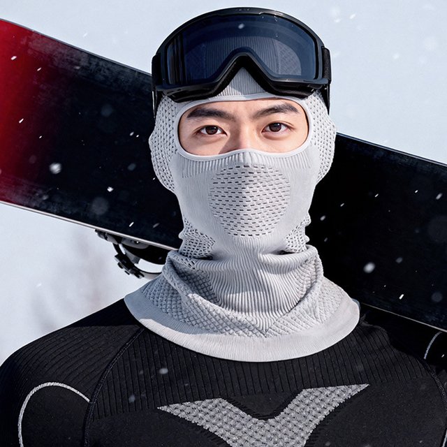 Autumn Winter Warm Balaclava Hat Unisex Elastic Breathable Cycling Full Face Mask Men's Women's Bicycle Motorcycle Ski Mask